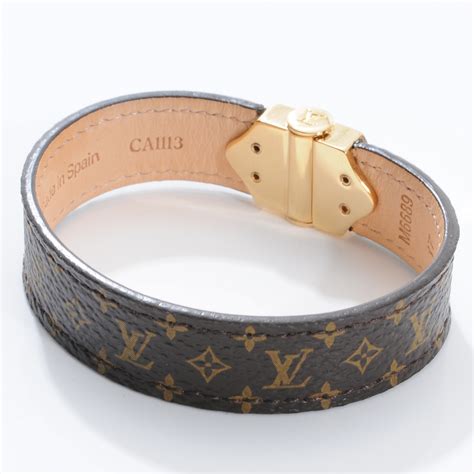 louis vuitton initial bracelet|louis vuitton nano monogram bracelet.